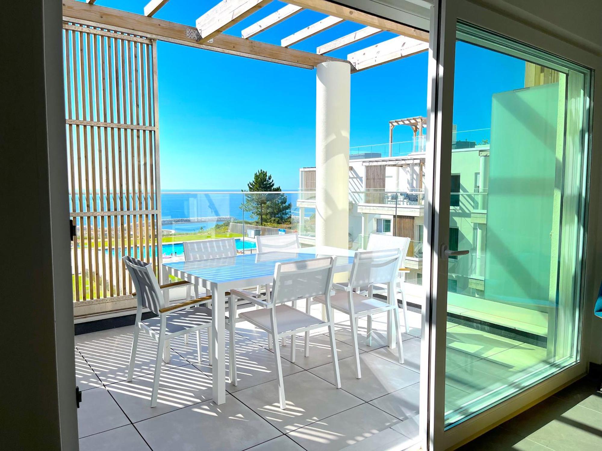 Mar A Vista - Condominium With Pool, Gym And Sea Views Ναζαρέ Εξωτερικό φωτογραφία