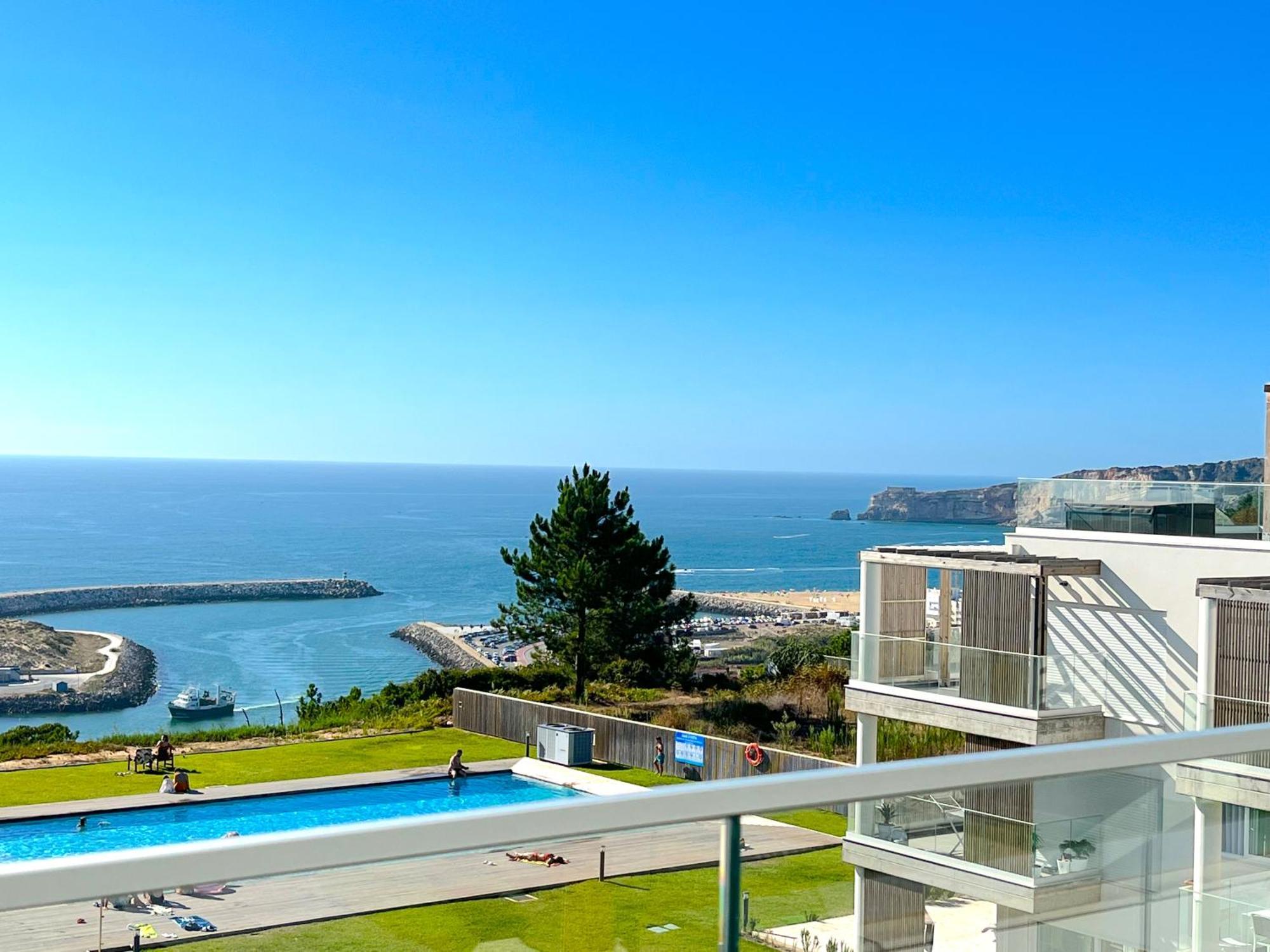 Mar A Vista - Condominium With Pool, Gym And Sea Views Ναζαρέ Εξωτερικό φωτογραφία