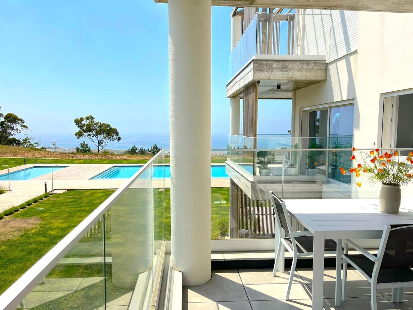 Mar A Vista - Condominium With Pool, Gym And Sea Views Ναζαρέ Εξωτερικό φωτογραφία