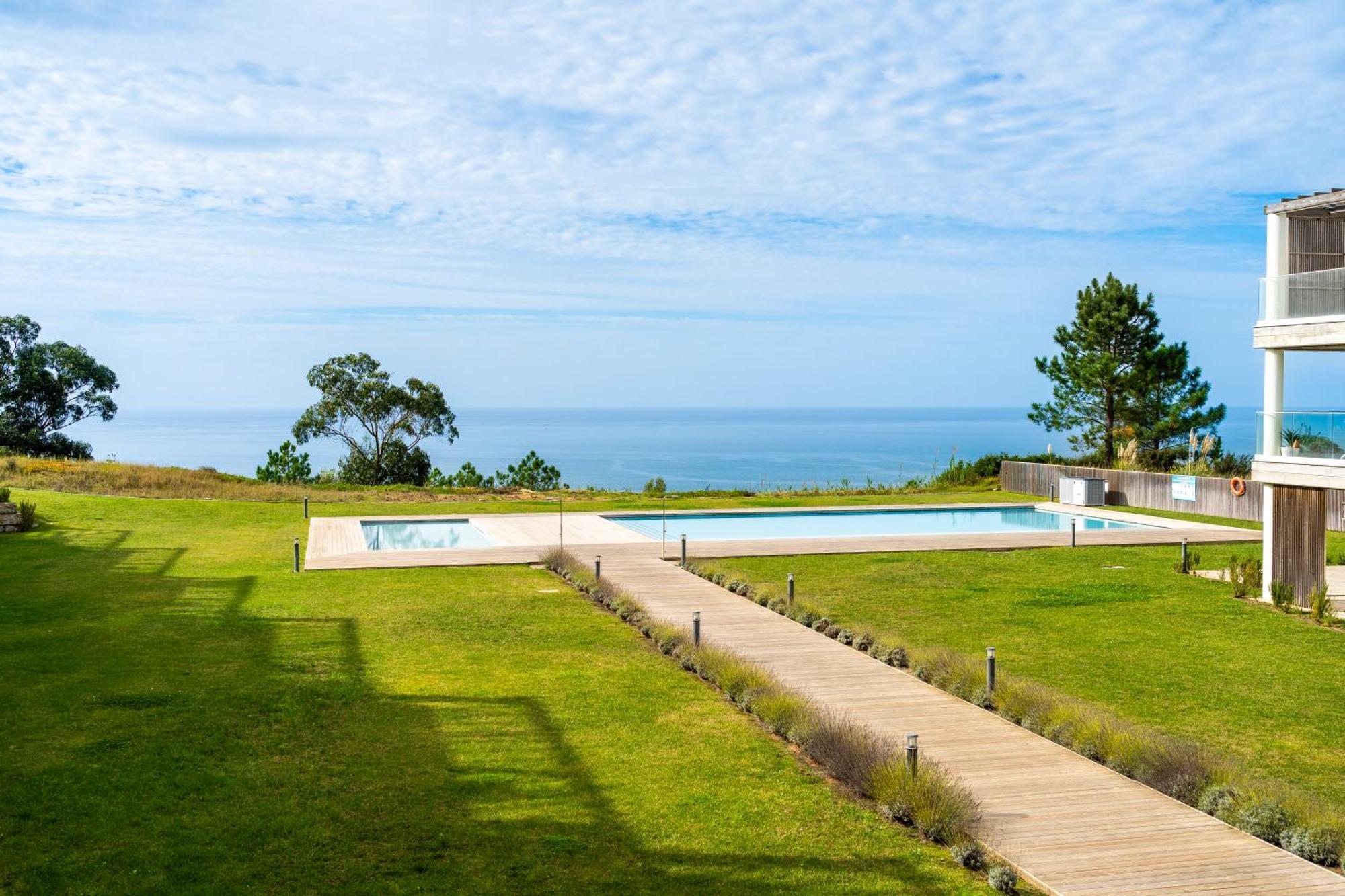 Mar A Vista - Condominium With Pool, Gym And Sea Views Ναζαρέ Δωμάτιο φωτογραφία