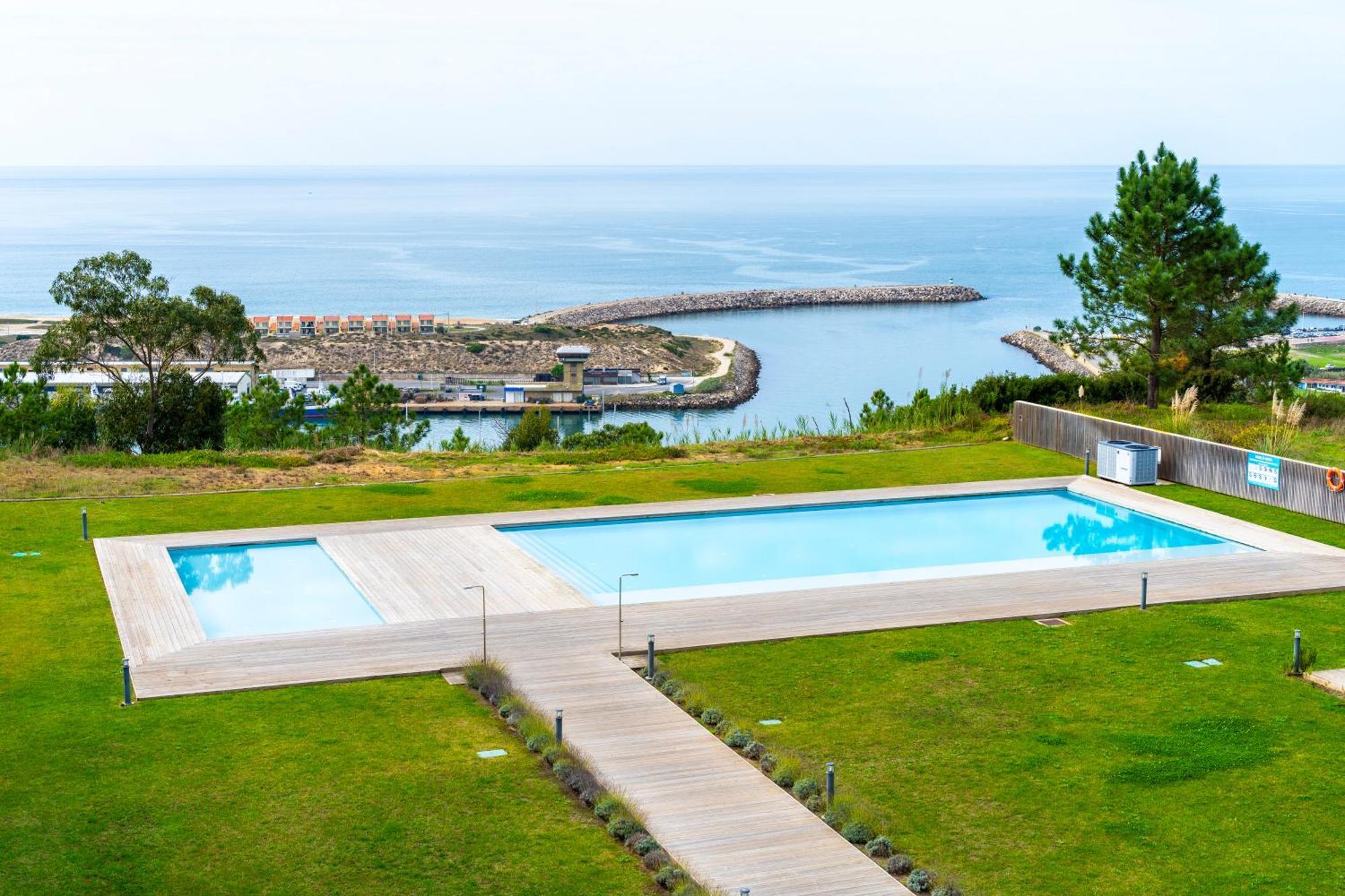 Mar A Vista - Condominium With Pool, Gym And Sea Views Ναζαρέ Δωμάτιο φωτογραφία